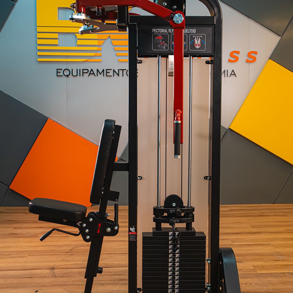 Peck Deck com Dorsal Omega thumb 2