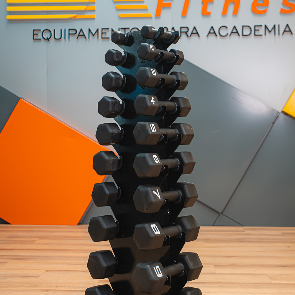 Jogo de Halter 1-10KG Texturizado com Suporte